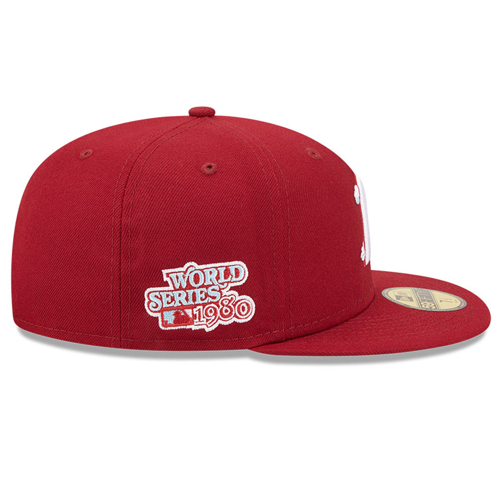 Logo History 59FIFTY Fitted Philadelphia Phillies '80 lupon.gov.ph