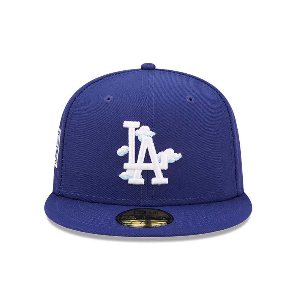 LA Dodgers Comic Cloud Dark Blue 59FIFTY Fitted Cap