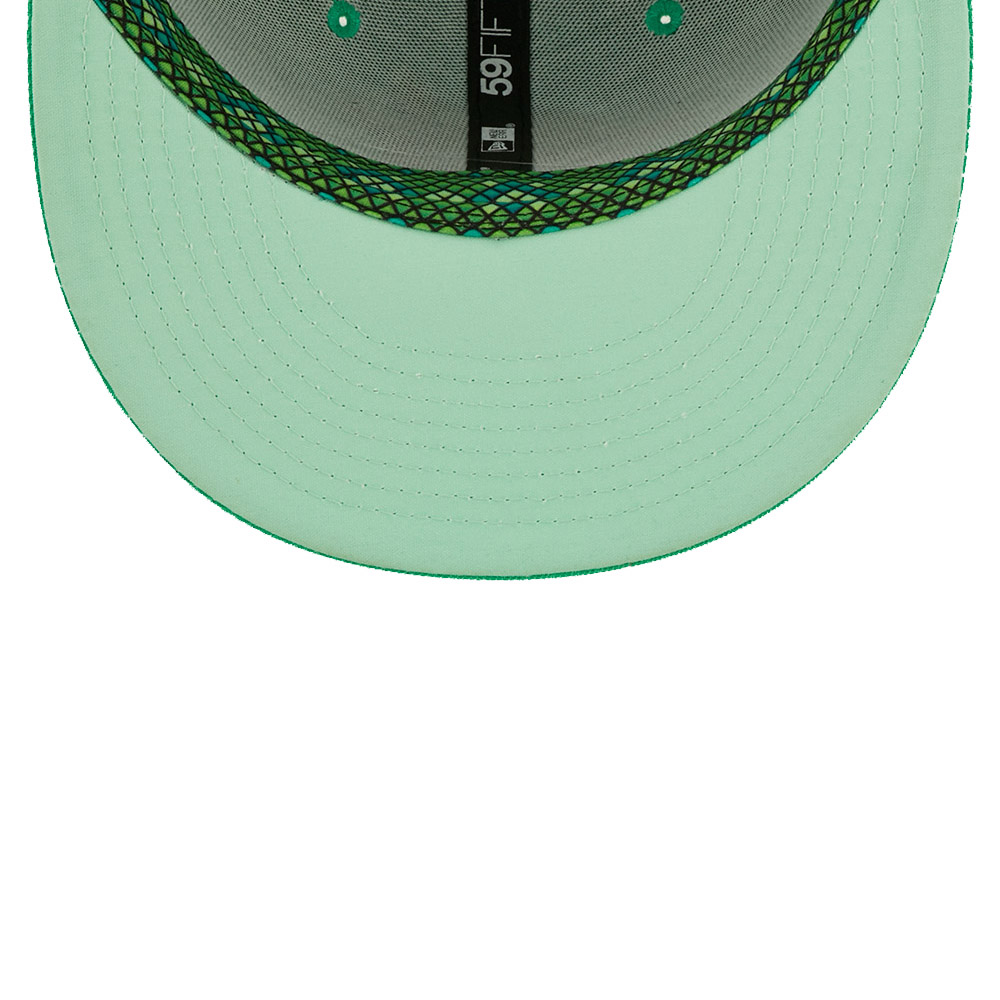 Toronto Blue Jays MLB Snakeskin Green 59FIFTY Fitted Cap