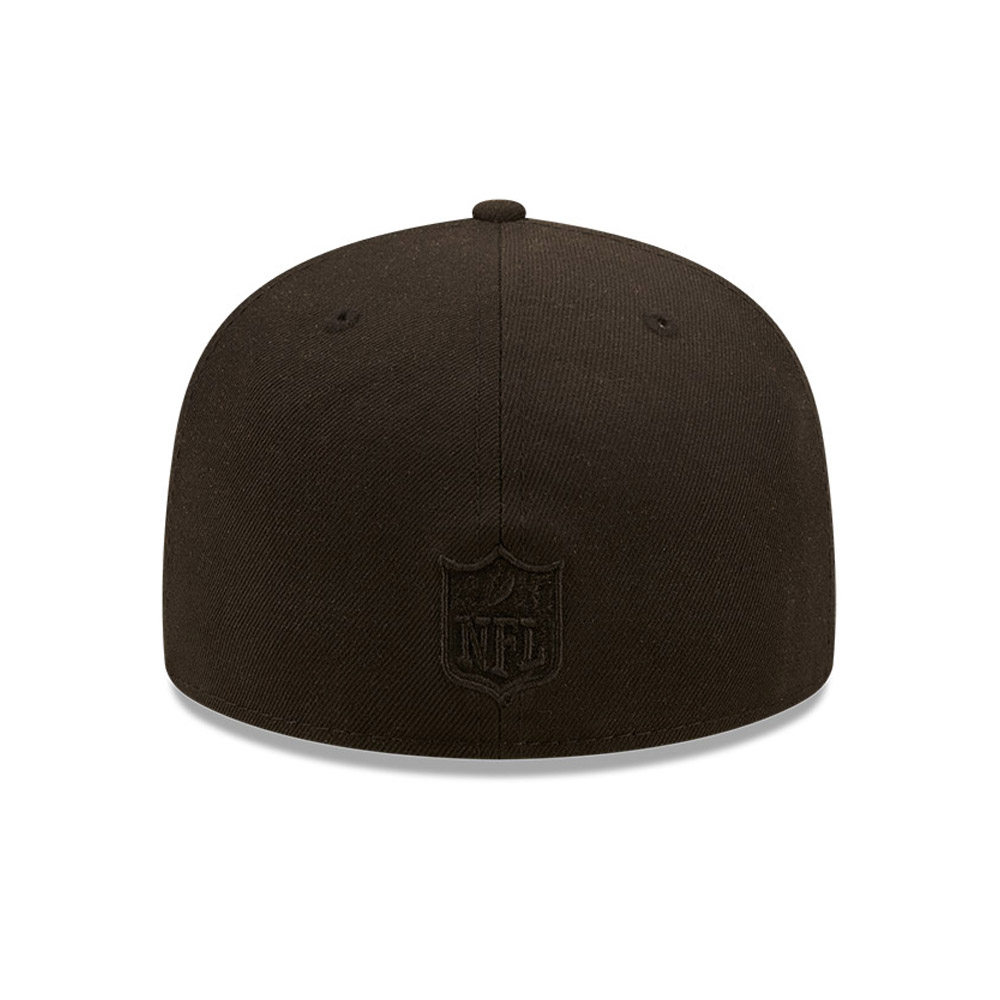 Kansas City Chiefs NFL Logo Feature Black 59FIFTY Fitted Cap