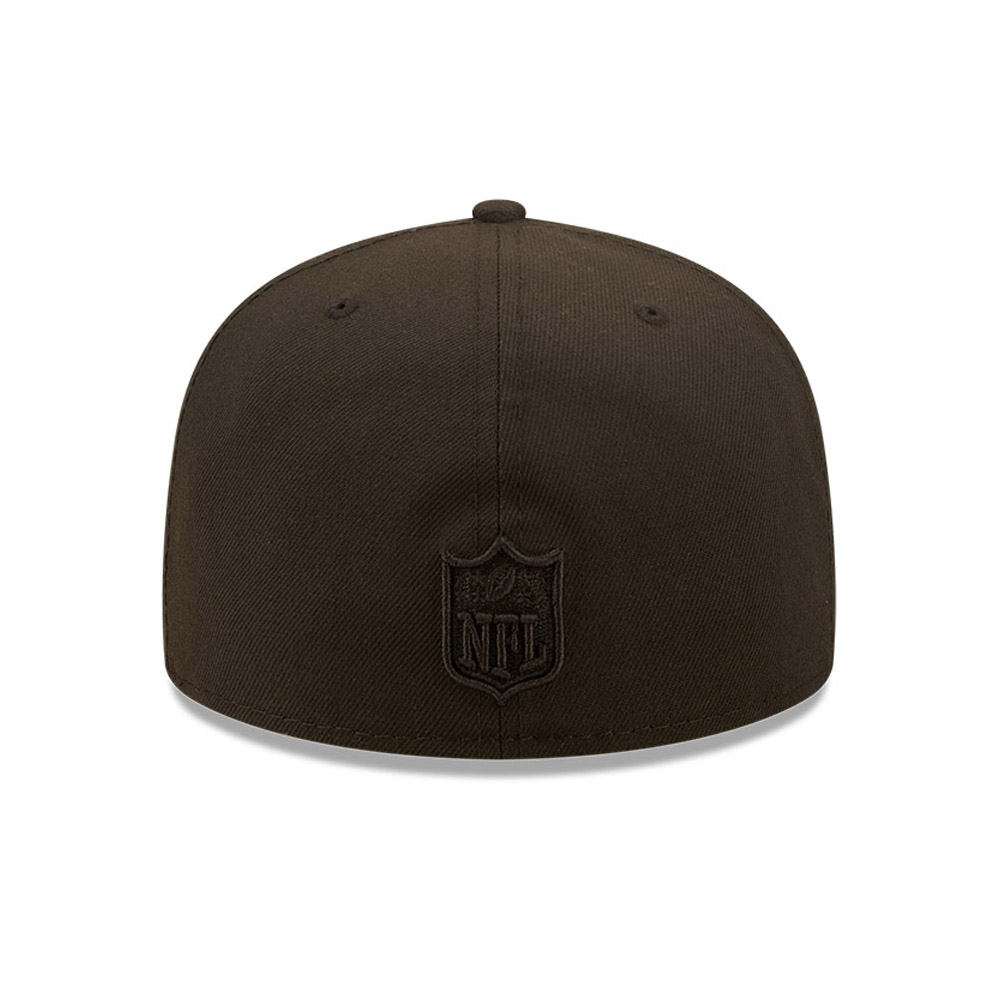 New York Giants NFL Logo Feature Black 59FIFTY Cap