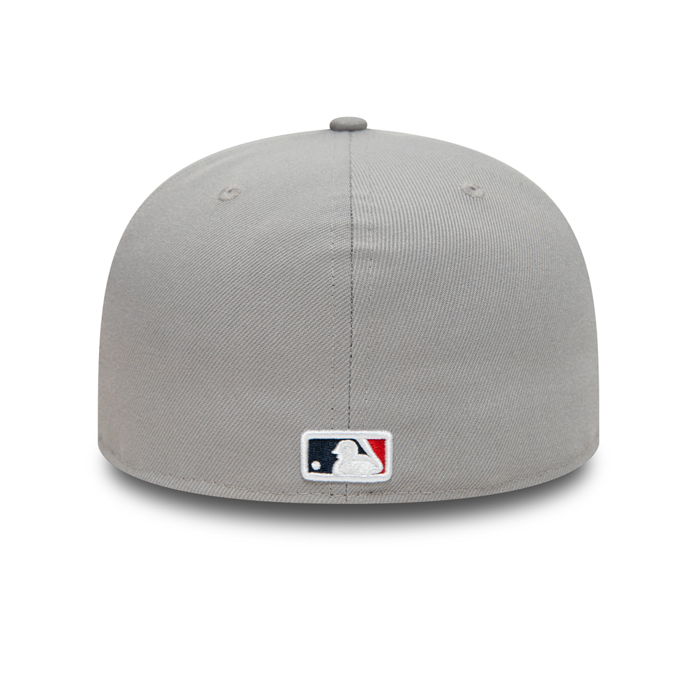 Atlanta Braves Retro Sports Grey 59FIFTY Fitted Cap