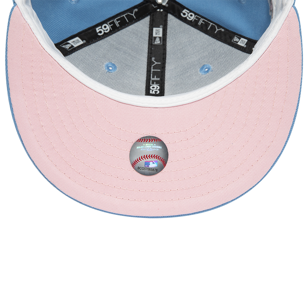 New York Yankees Pastel Blue 59FIFTY Fitted Cap