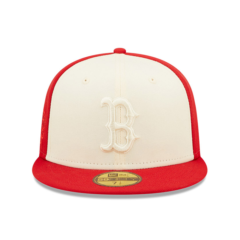 Boston Red Sox MLB 2-Tone Red 59FIFTY Fitted Cap