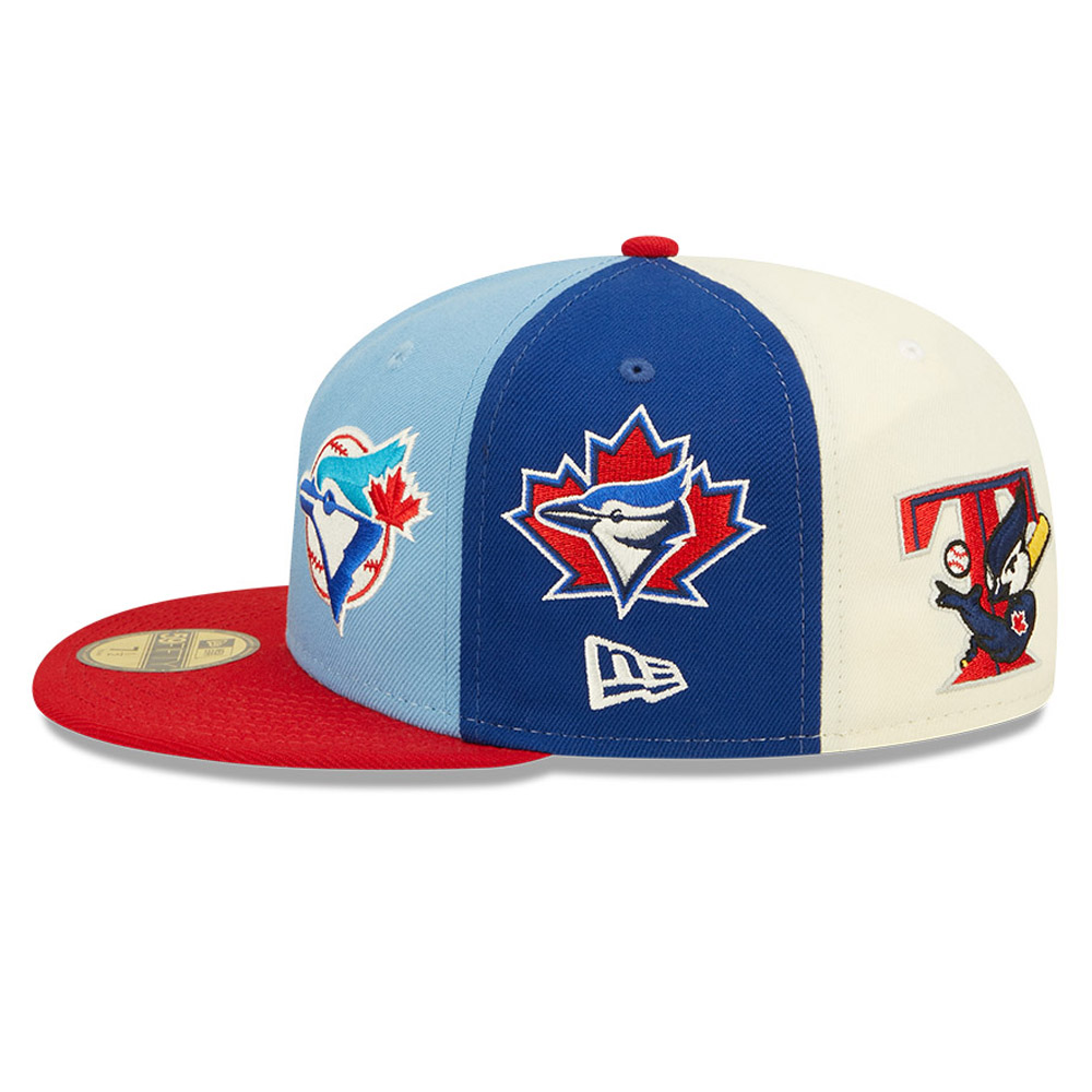 Toronto Blue Jays MLB Logo Pinwheel 59FIFTY Fitted Cap