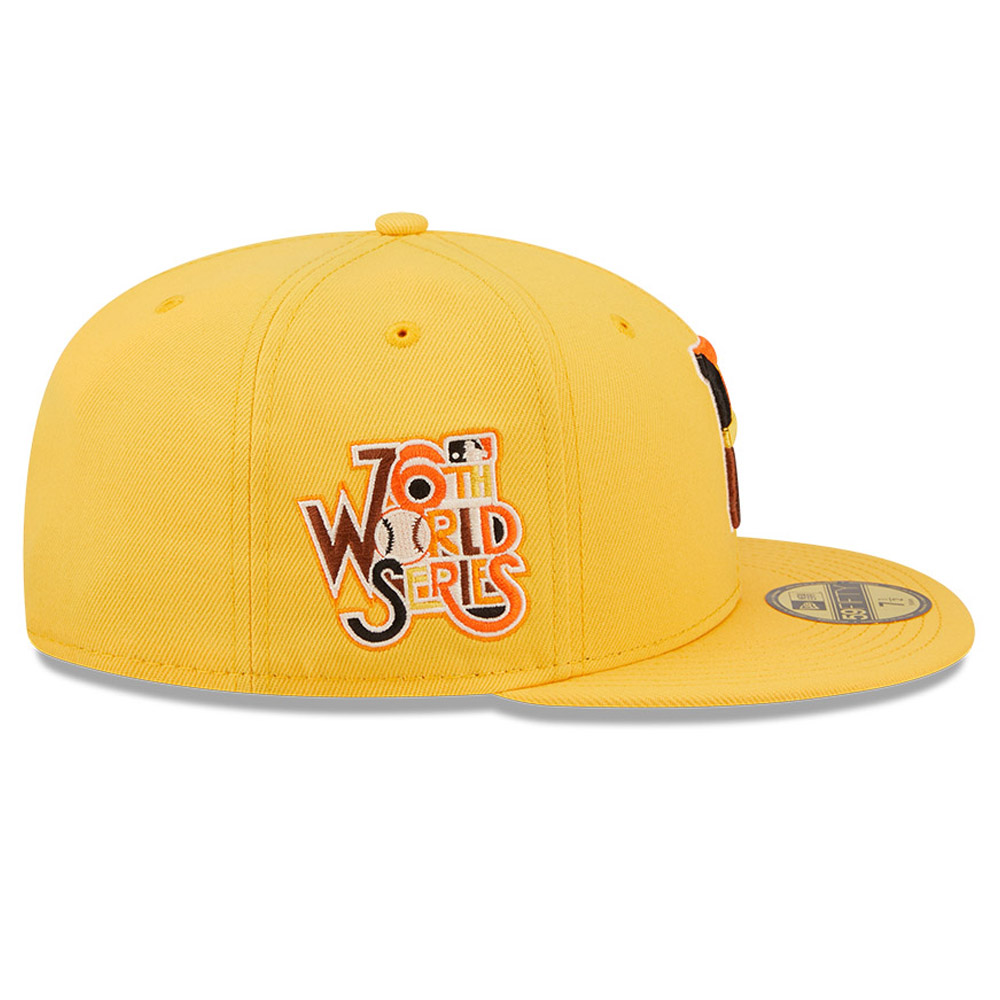 Pittsburgh Pirates MLB Butterfly Yellow 59FIFTY Fitted Cap