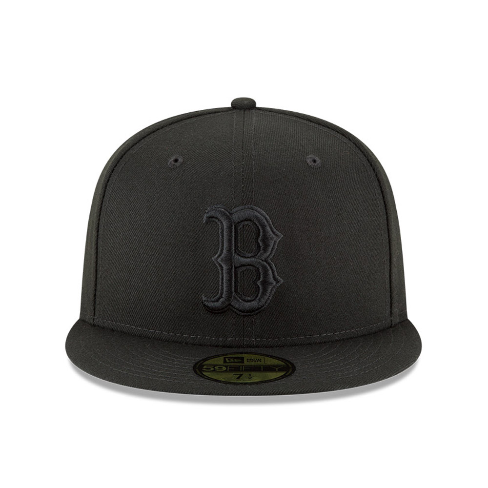Boston Red Sox MLB Basic Black 59FIFTY FItted Cap