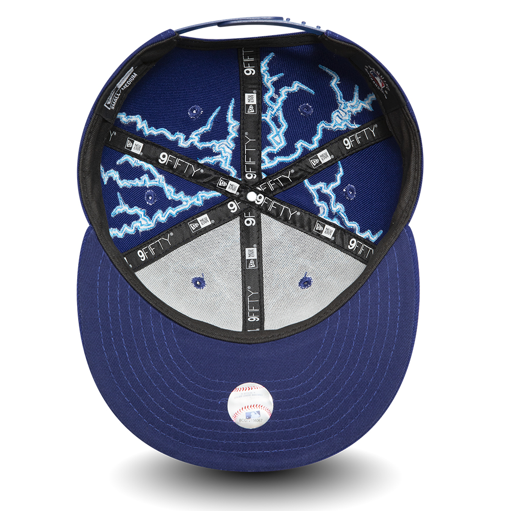 LA Dodgers Lightning Blue 9FIFTY Snapback Cap
