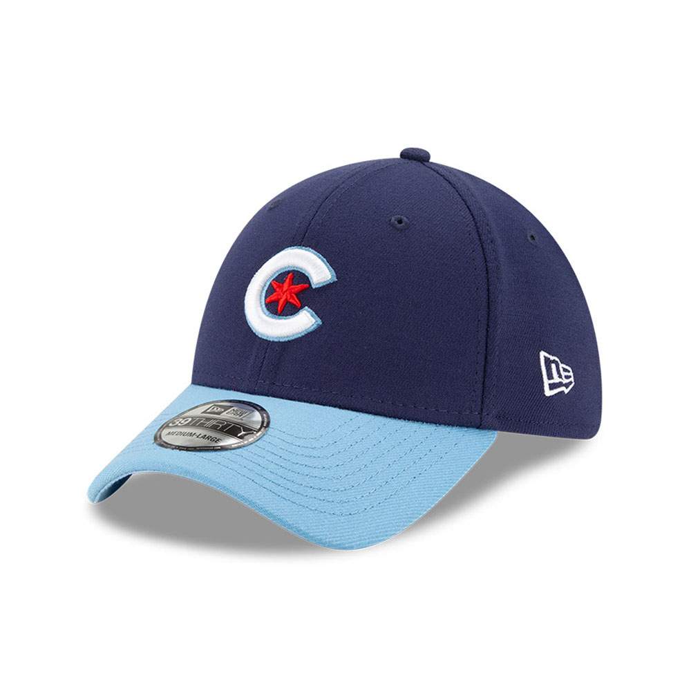 Chicago Cubs MLB City Connect Blue 39THIRTY Cap