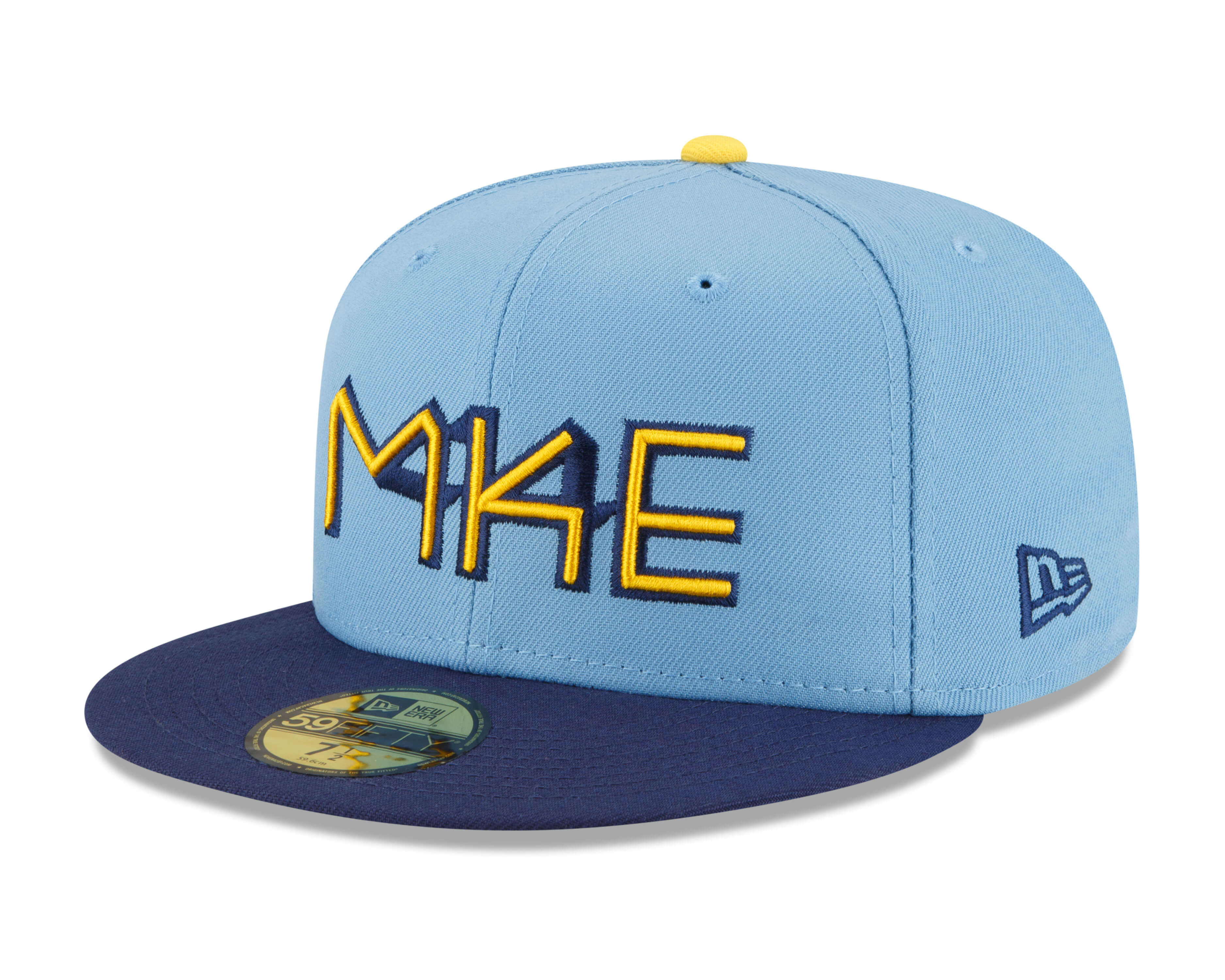 Milwaukee Brewers MLB City Connect Navy 59FIFTY Cap