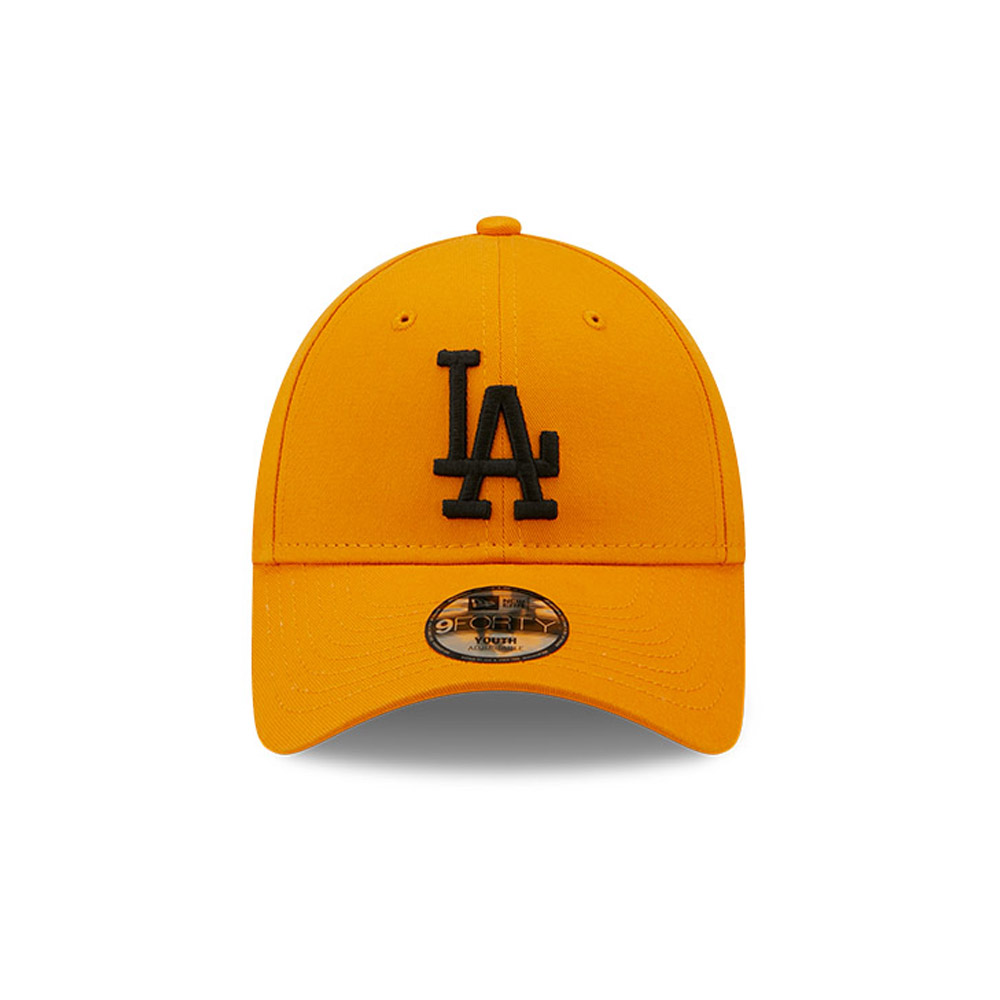 LA Dodgers League Essential Kids Gold 9FORTY Adjustable Cap