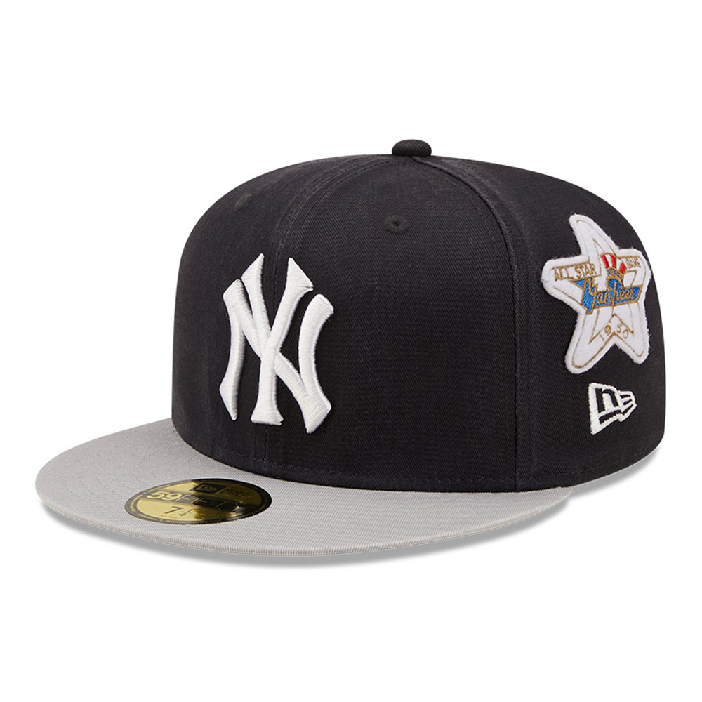 New York Yankees Cooperstown Patch Navy 59FIFTY Fitted Cap
