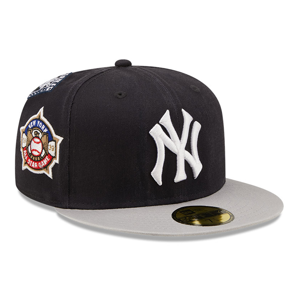 New York Yankees Cooperstown Patch Navy 59FIFTY Cap