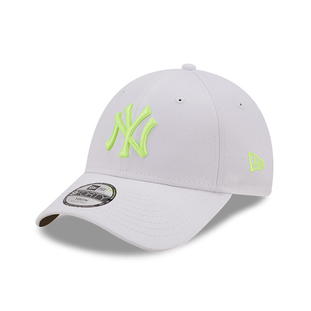 Official New Era New York Yankees MLB Neon Pack White 9FORTY Strapback ...