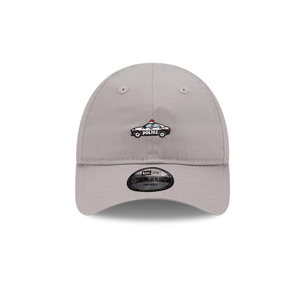 New Era Police Car Icon Infant Grey 9FORTY Cap