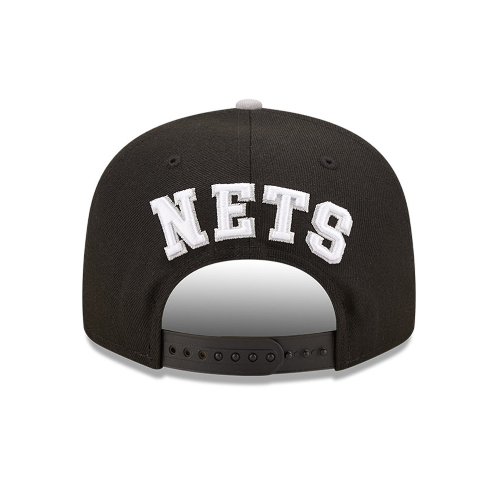 Brooklyn Nets Team Arch Black 9FIFTY Cap
