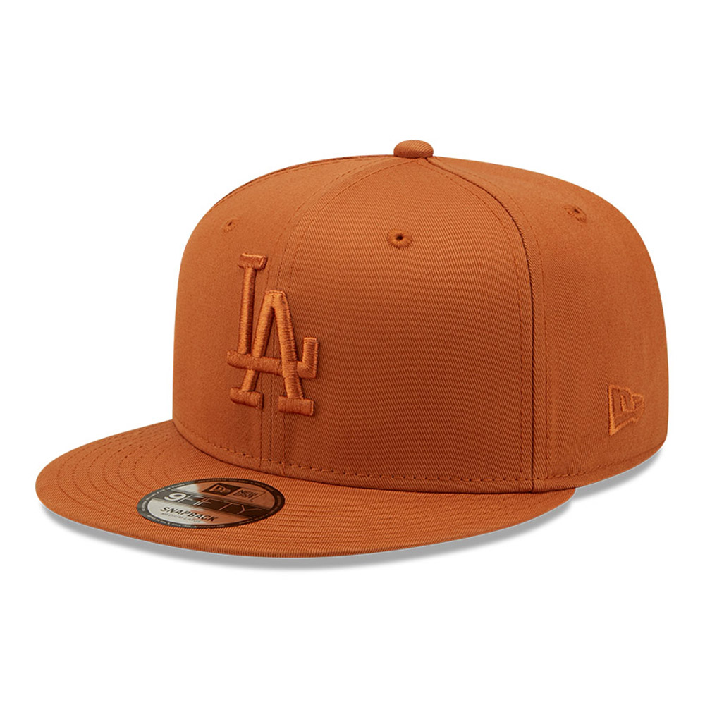LA Dodgers League Essential Brown 9FIFTY Snapback Cap