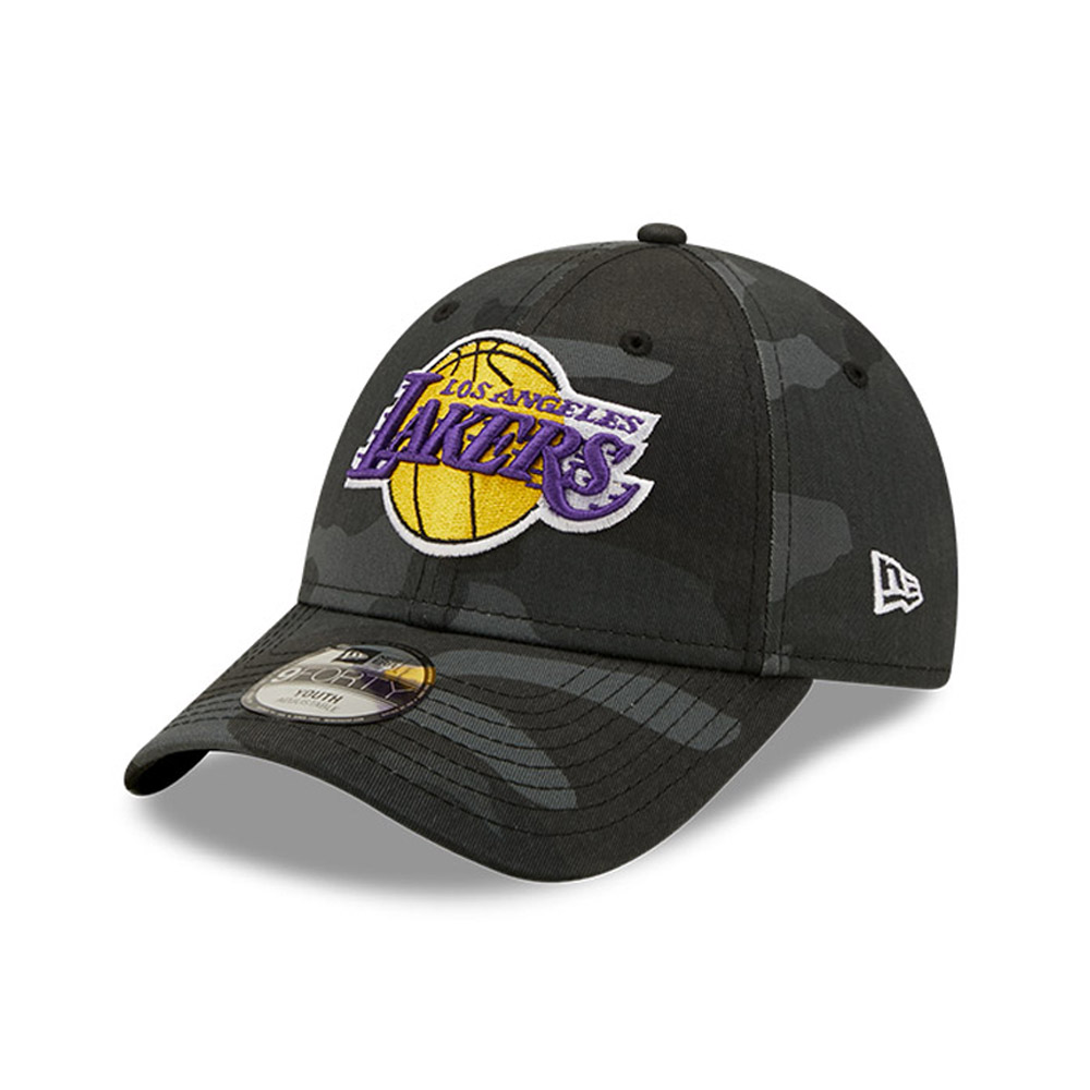 LA Lakers NBA Camo Kids 9FORTY Adjustable Cap