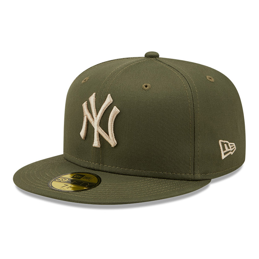 New York Yankees League Essential Khaki 59FIFTY Fitted Cap
