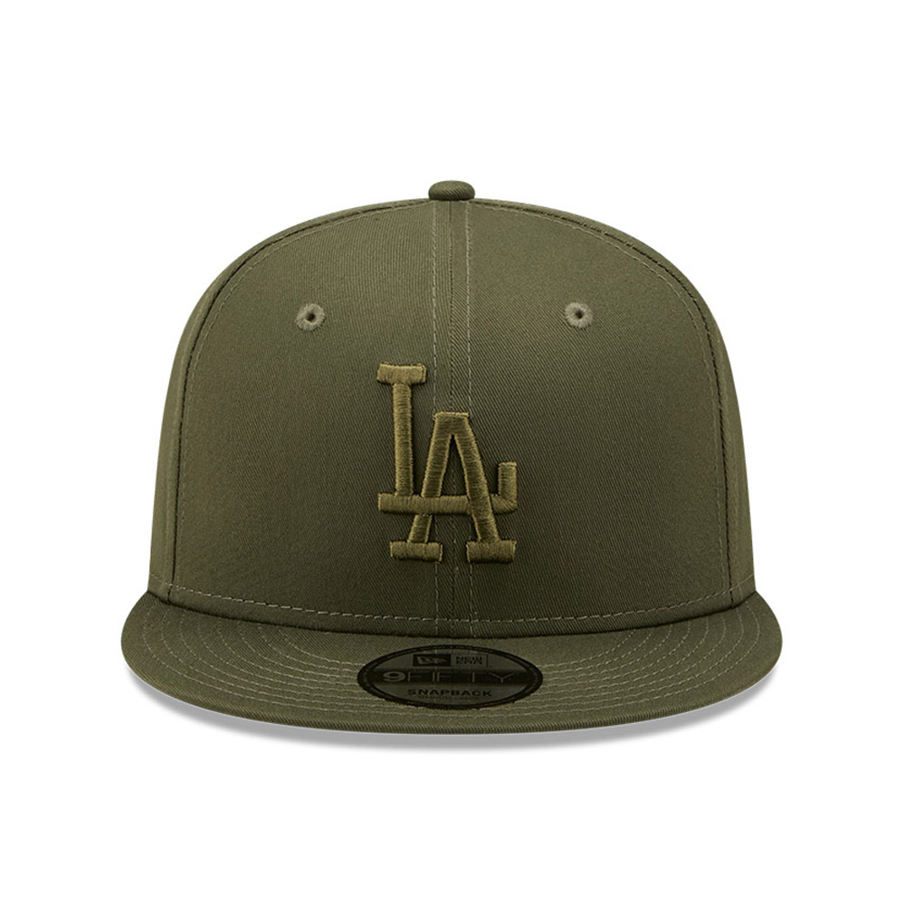 LA Dodgers League Essential Khaki 9FIFTY Snapback Cap