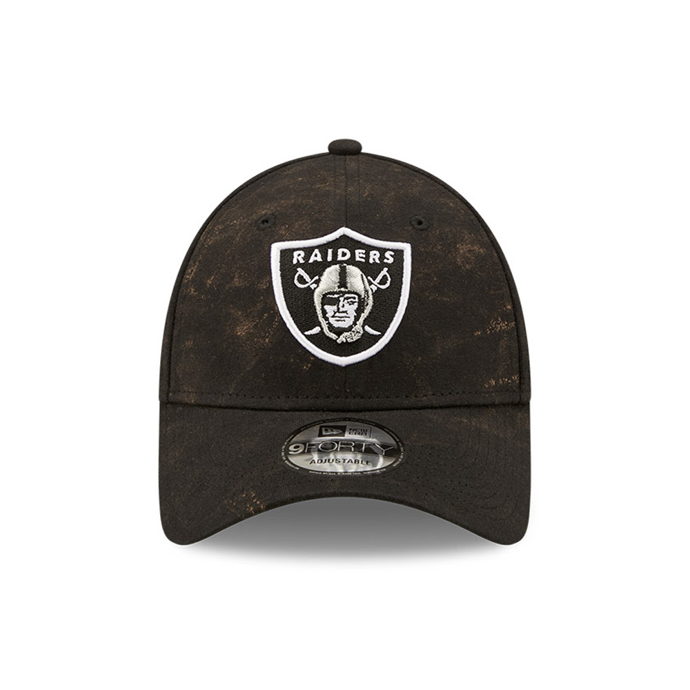 Las Vegas Raiders Washed Black 9FORTY Cap