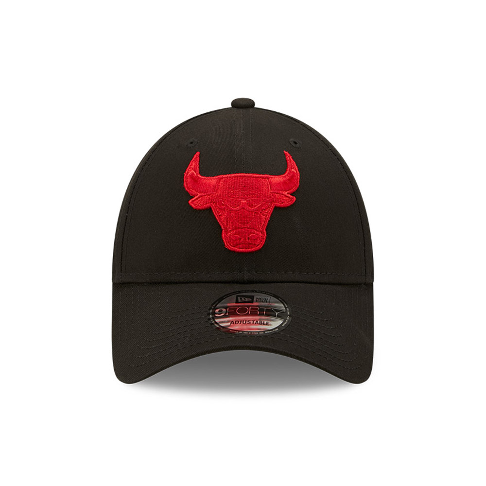 Chicago Bulls Neon Logo Black 9FORTY Cap