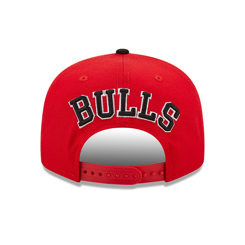 Chicago Bulls Team Arch Red 9FIFTY Cap