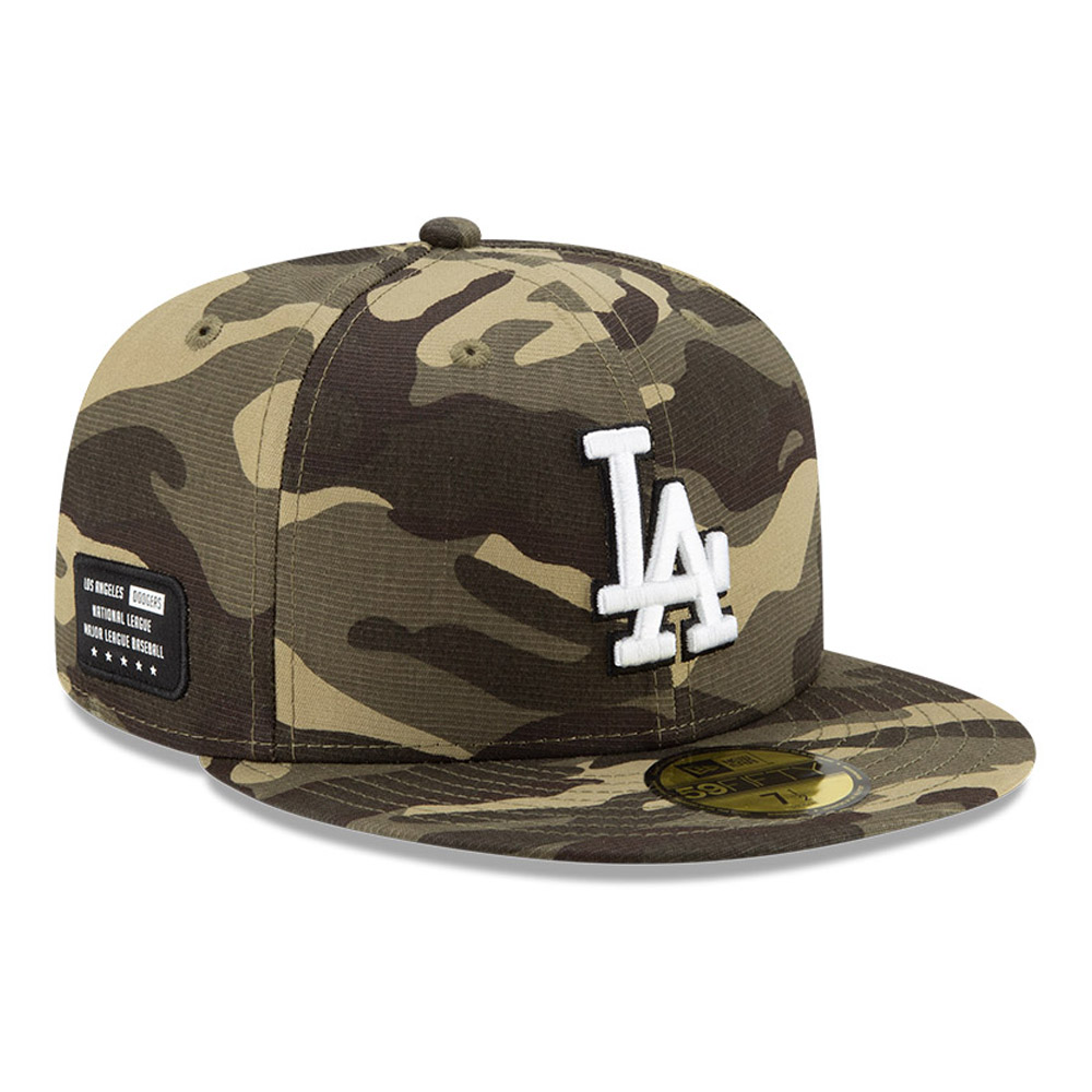 LA Dodgers MLB Armed Forces 59FIFTY Cap