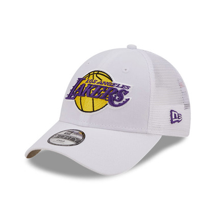 Official New Era LA Lakers NBA Home Field White 9FORTY Trucker Kid’s ...