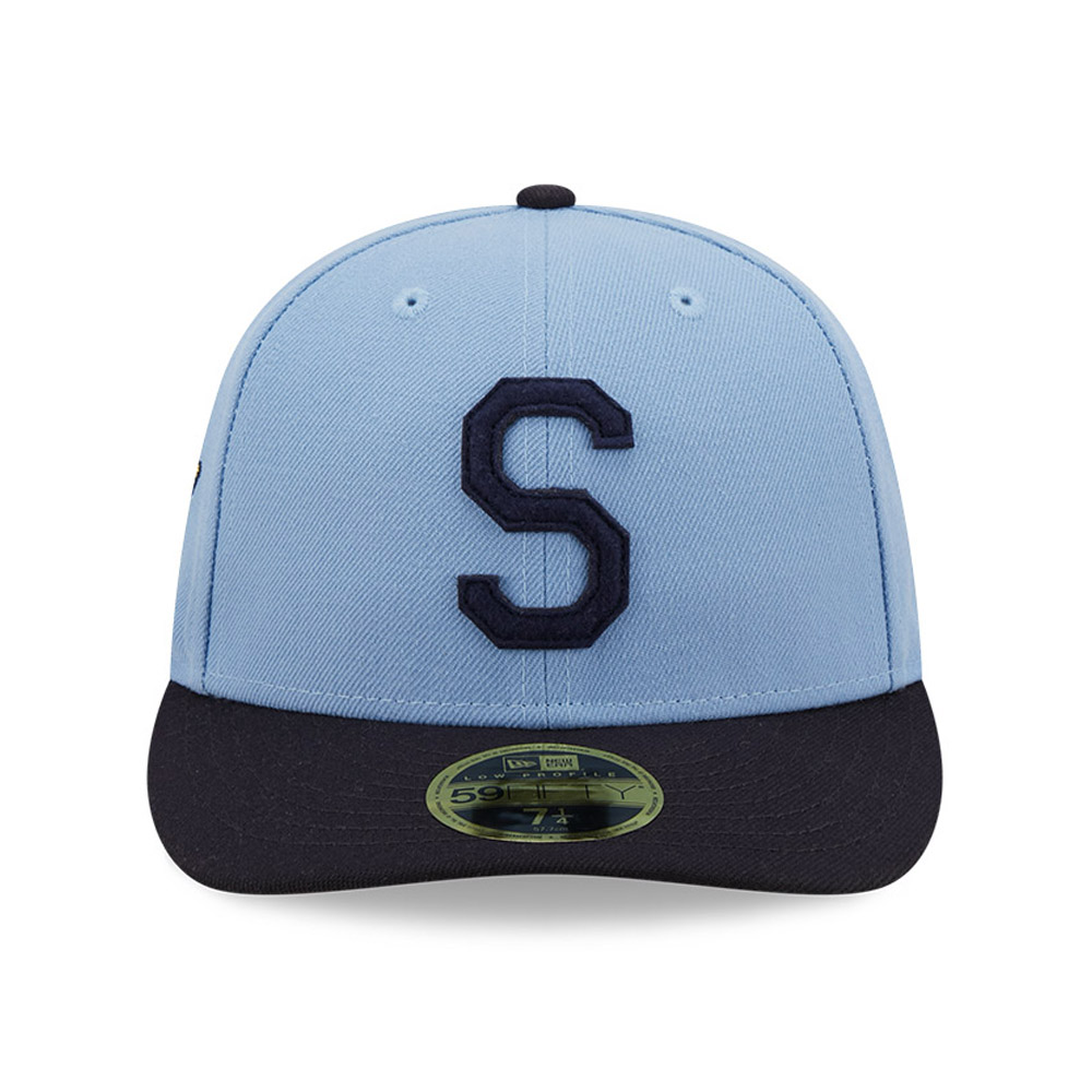 Seattle Pilots Cooperstown Patch Blue 59FIFTY Low Profile Cap