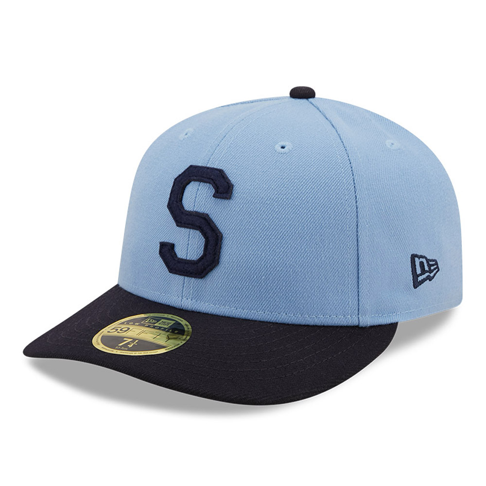 Seattle Pilots Cooperstown Patch Blue 59FIFTY Low Profile Cap