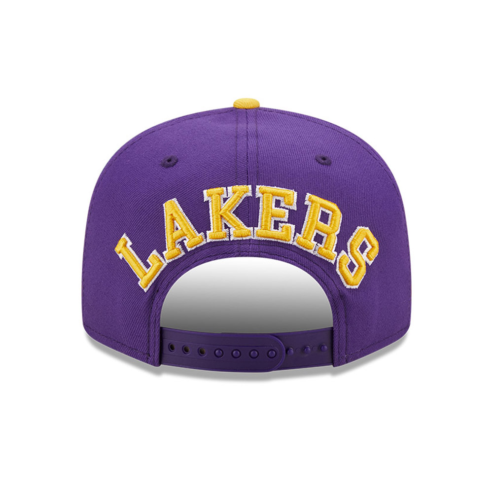 LA Lakers Team Arch Purple 9FIFTY Cap
