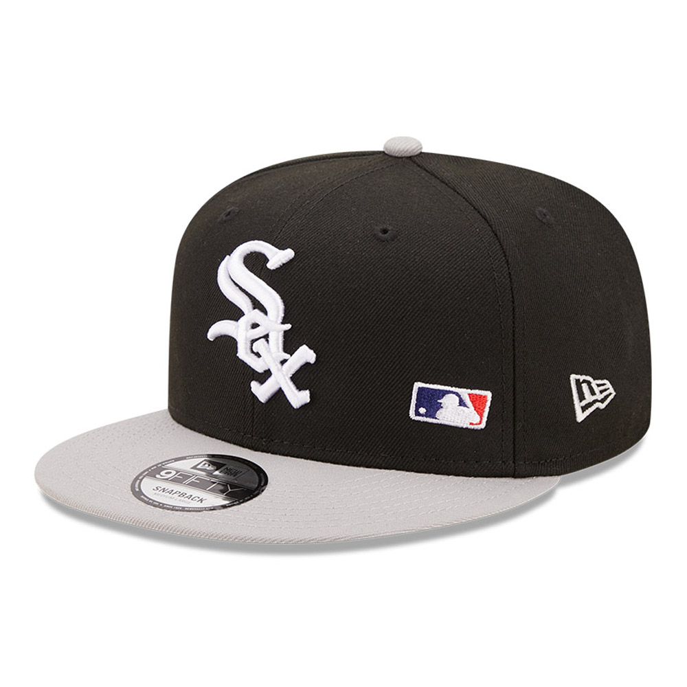 Chicago White Sox Team Arch Black 9FIFTY Snapback Cap