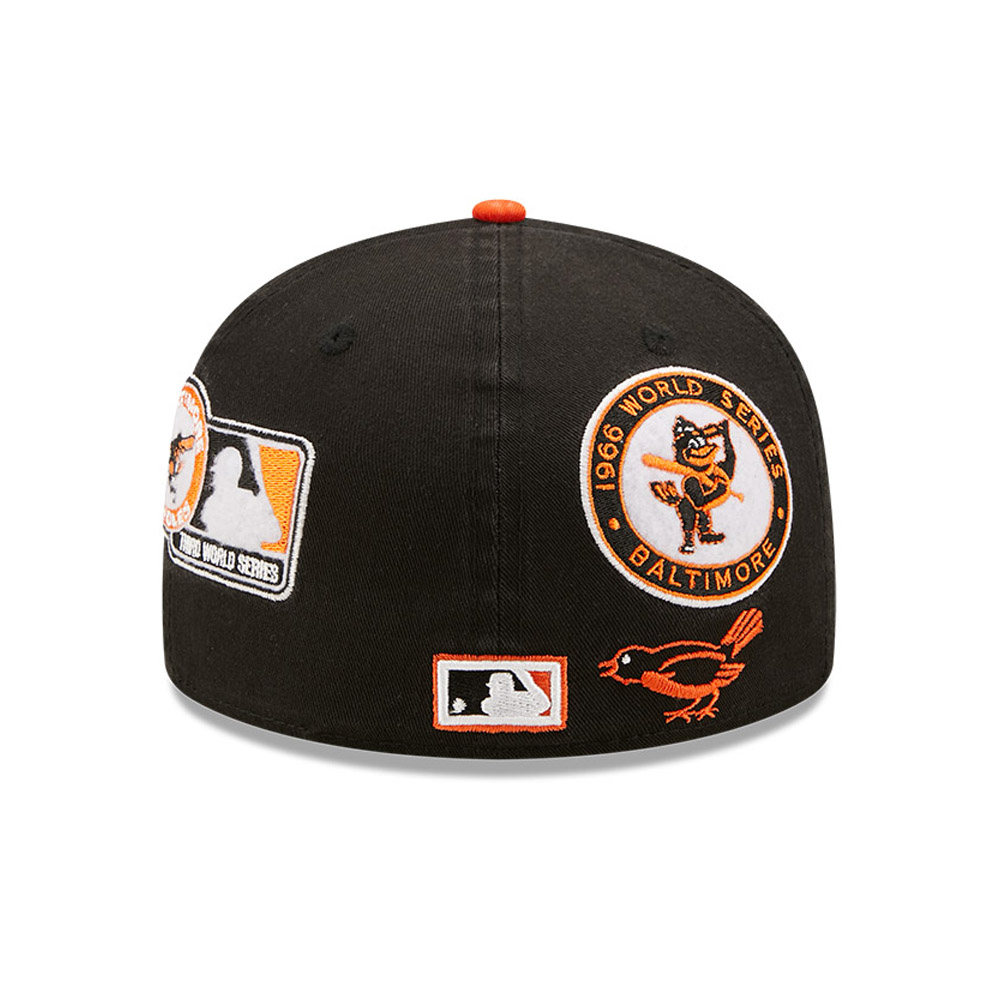Baltimore Orioles Cooperstown Black 59FIFTY Fitted Cap