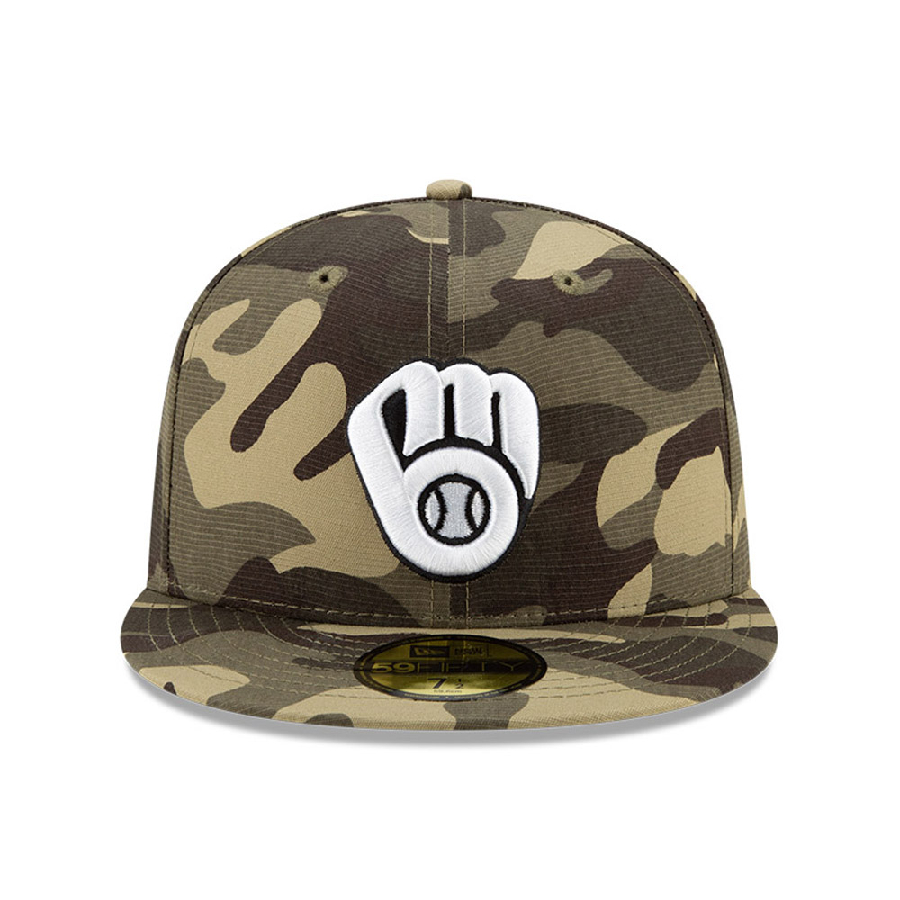 Milwaukee Brewers MLB Armed Forces 59FIFTY Cap