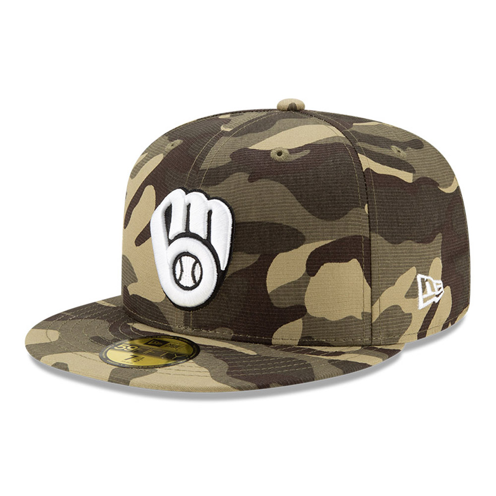 Milwaukee Brewers MLB Armed Forces 59FIFTY Cap
