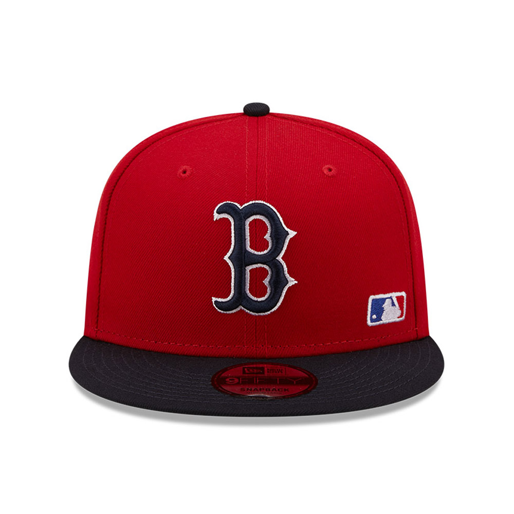 Boston Red Sox Team Arch Red 9FIFTY Snapback Cap