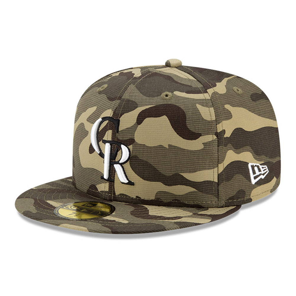 Colorado Rockies MLB Armed Forces 59FIFTY Cap