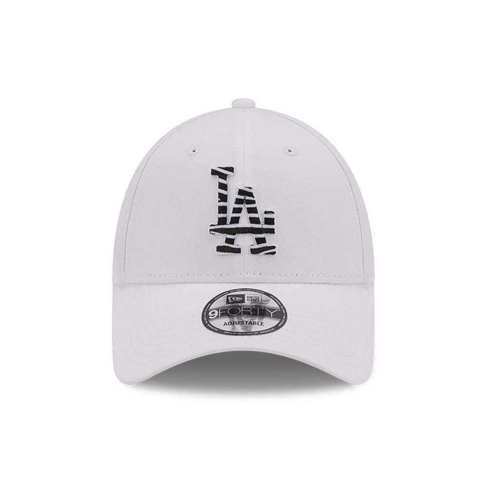 LA Dodgers Logo Infill White 9FORTY Cap