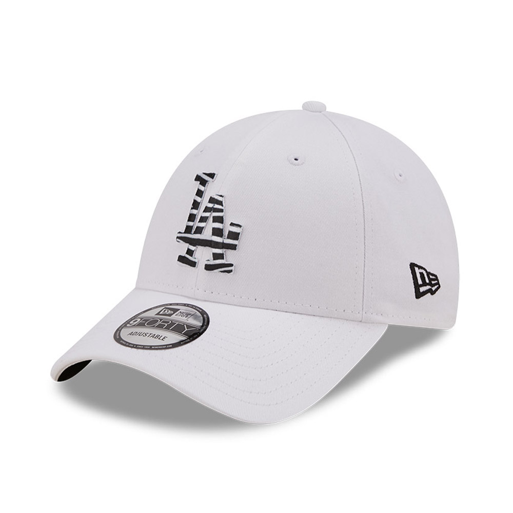 LA Dodgers Logo Infill White 9FORTY Cap