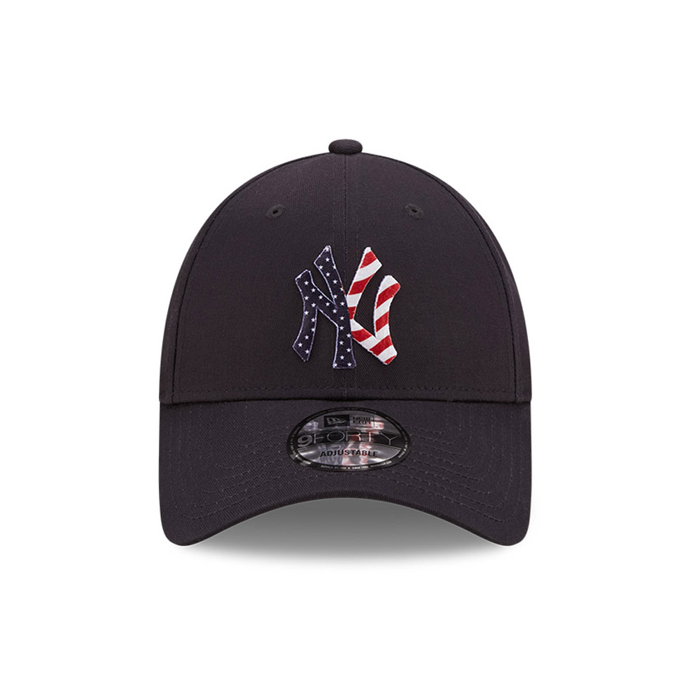 New York Yankees Logo Infill Navy 9FORTY Adjustable Cap