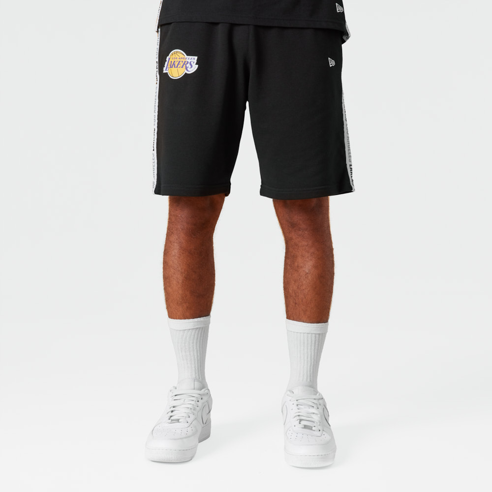 LA Lakers NBA Taping Black Shorts