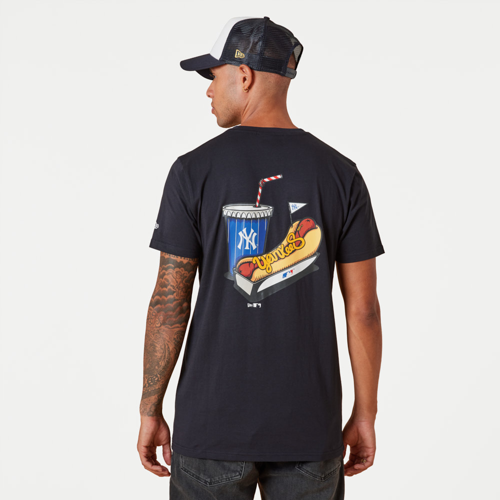 New York Yankees Stadium Graphic Navy T-Shirt