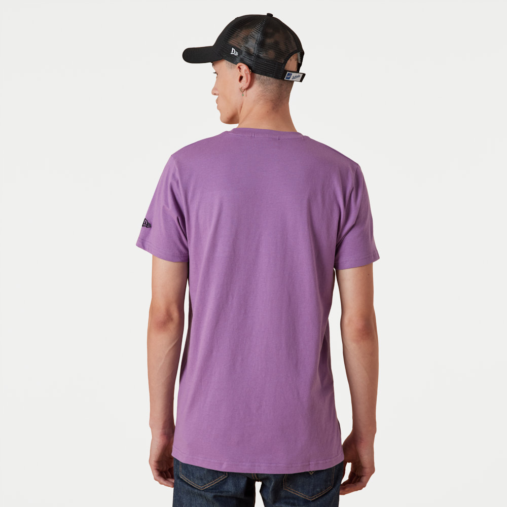 LA Dodgers MLB Team Logo Purple T-Shirt