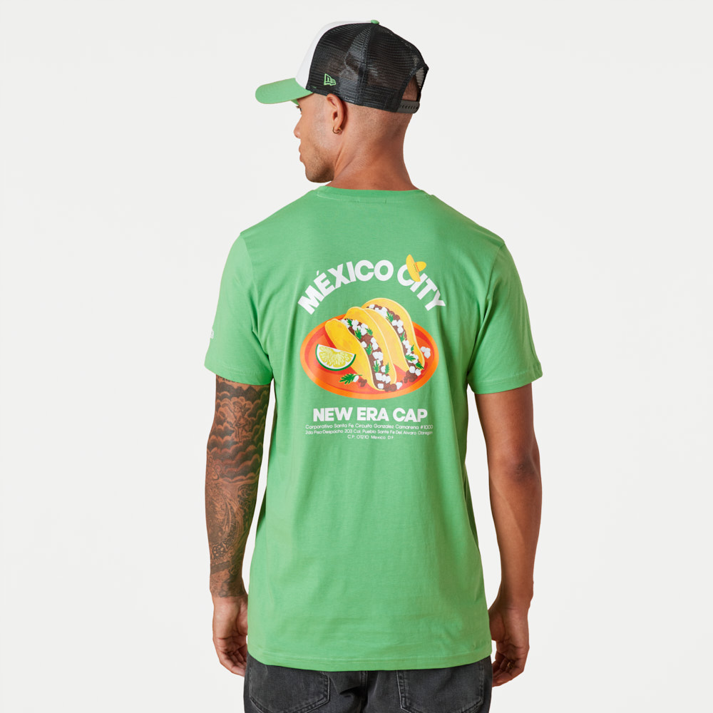 Camiseta New Era Tacos Food Pack Green