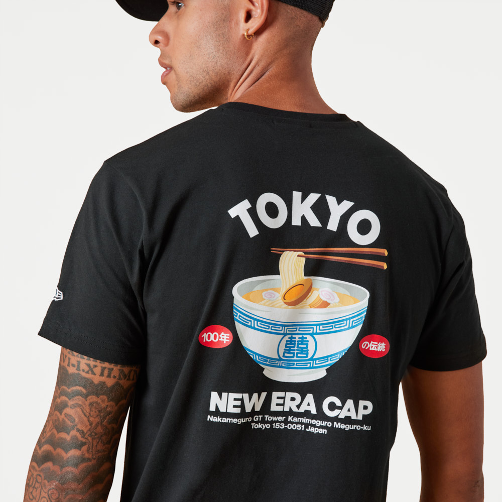 New Era Food Graphic Black T-Shirt