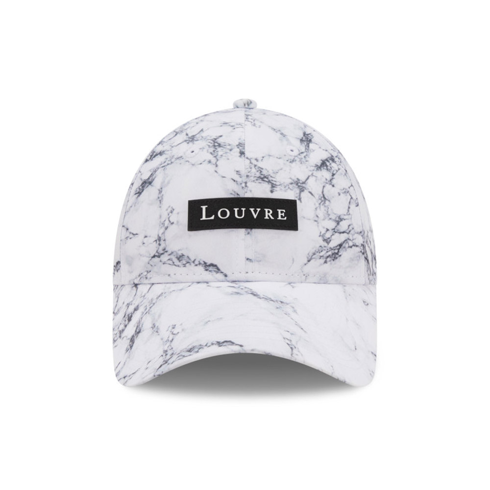Le Louvre Marble Print White 9FORTY Adjustable Cap