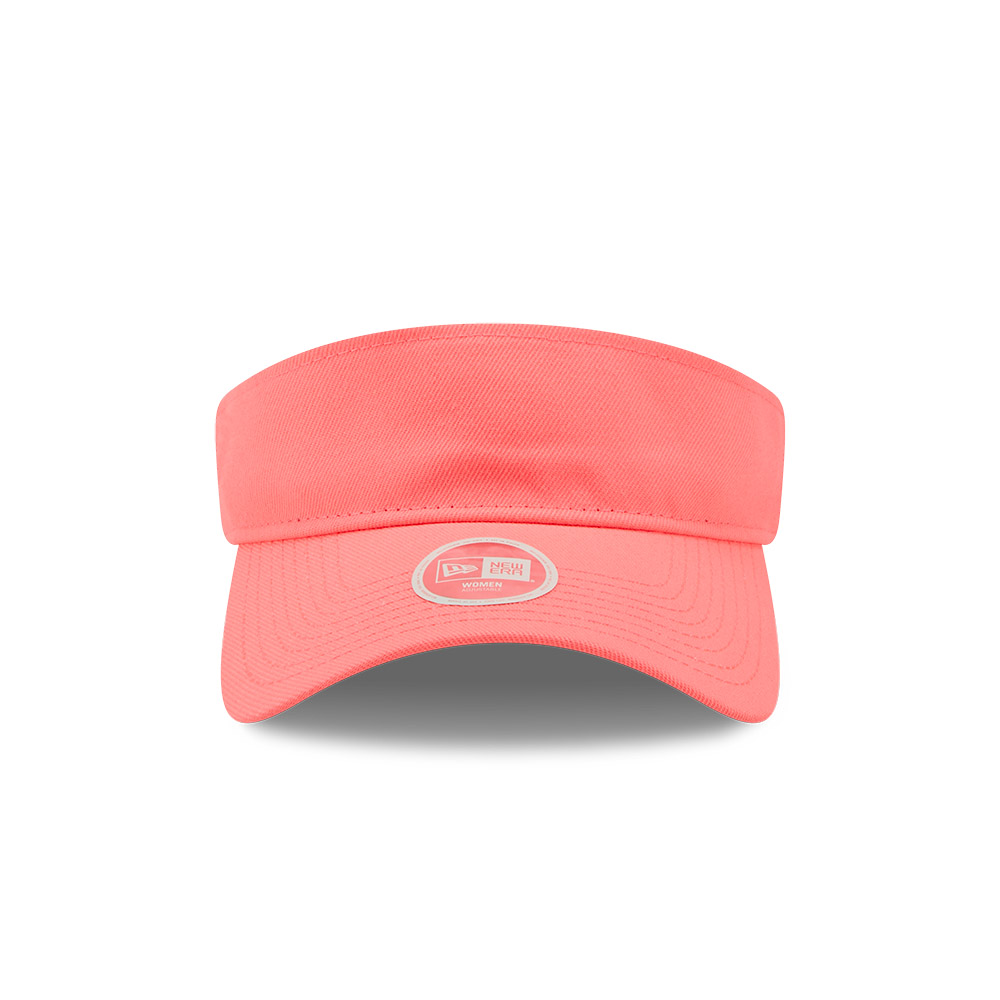 New Era Essential Womens Pink Visor Cap