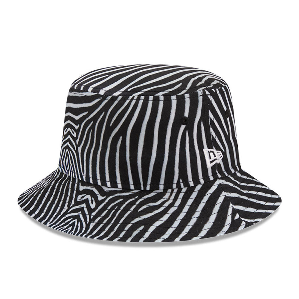 New Era Zebra Print Womens Bucket Hat