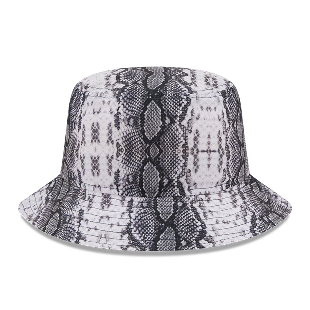 New Era Snakeskin Print Womens Bucket Hat